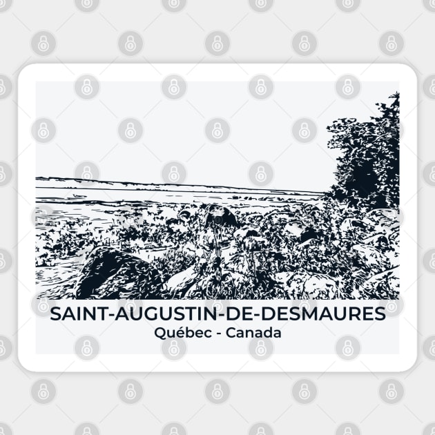 Saint-Augustin-de-Desmaures - Québec Magnet by Lakeric